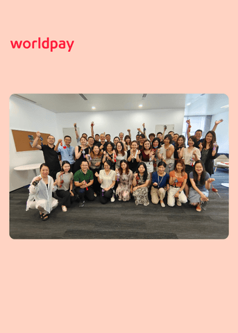 colleagues together celebrating