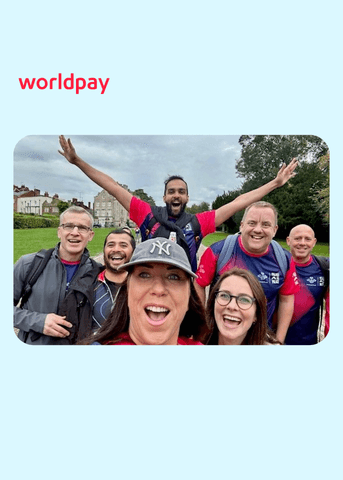 people standing in a group ready to race