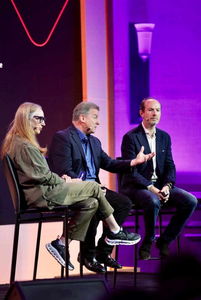 executives presenting