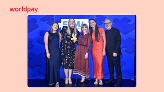 group receiving award