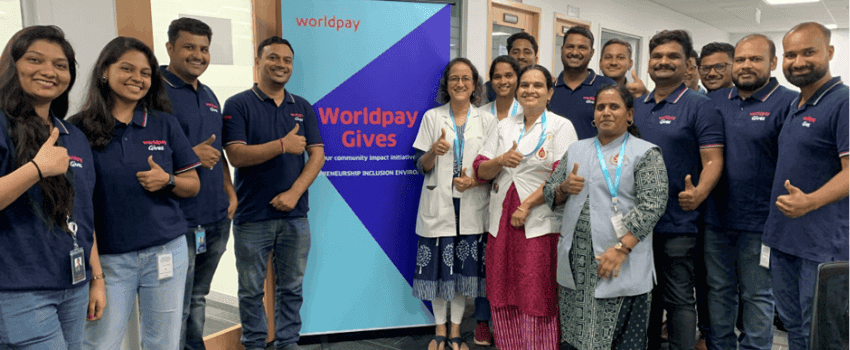 India team members giving blood