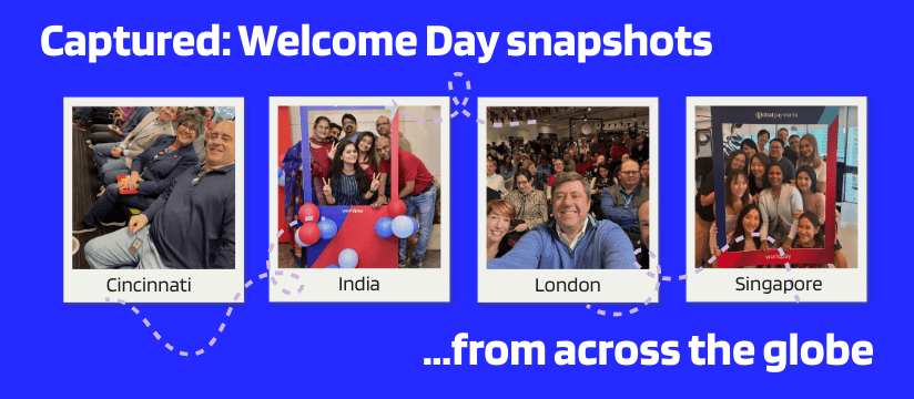 Welcome Day snapshots