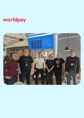 technology colleagues in office setting