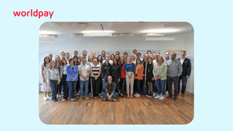 group of people gathering